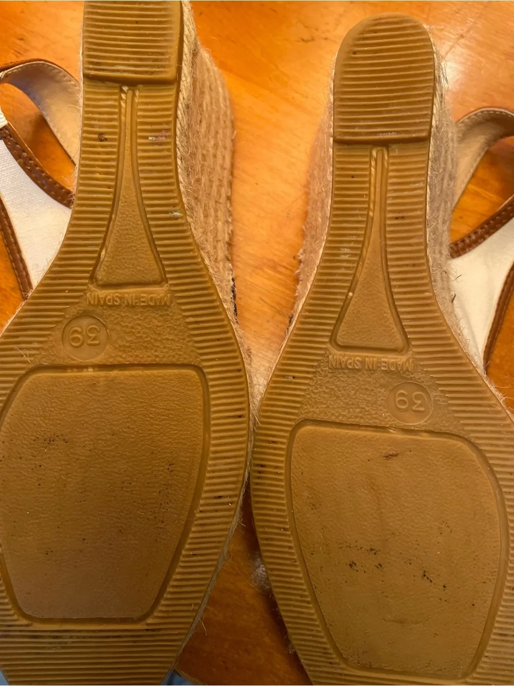 Vidorreta Women’s Espadrille Wedge Slingback Sandals - Made In Spain - USA 8.5